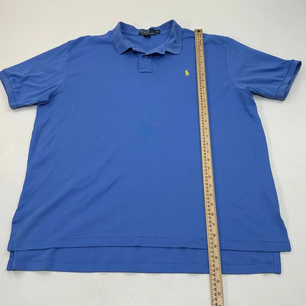 Polo by Ralph Lauren Men's Polo Shirt Blue‎ Size XXL